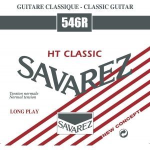Cuerda 6&ordf; (Mi) Savarez HT Classic 546R. Tensi&oacute;n media