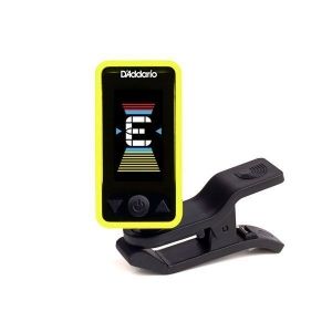 Afinador crom&aacute;tico Daddario Eclipse Amarillo