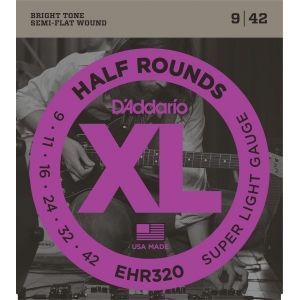 D&acute;Addario EHR320 Half Rounds (09-42)