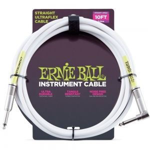 Cable Ernie Ball Ultraflex EB6049 Jack-Jack Acodado (3m)