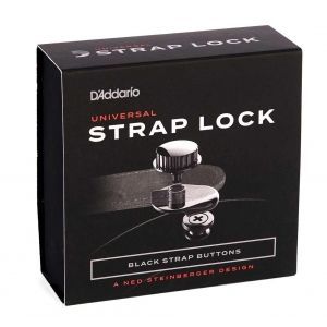 D'Addario Universal Strap Lock System - Negro