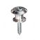 Tornillo cromado para correa Dunlop