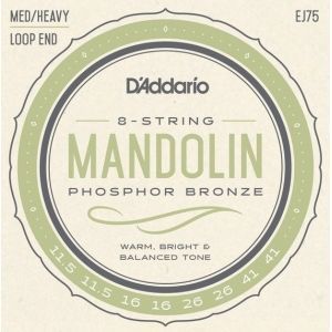 Cuerdas para mandolina Daddario EJ75 Phosphor Bronze