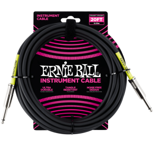 Cable Ernie Ball Ultraflex EB6046 Negro (6m)
