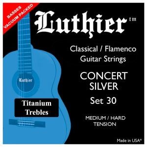 Luthier 30 Concert Silver. Tensi&oacute;n media-fuerte