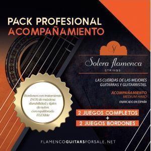 Pack Profesional Solera Flamenca Acompa&ntilde;amiento. 