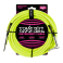 Cable Ernie Ball Trenzado EB6080 Neon 3m