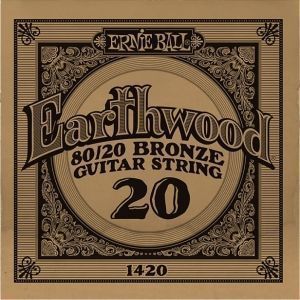 Cuerda ac&uacute;stica 0.20 Ernie Ball EB1420 Bronze 80/20 