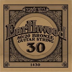 Cuerda ac&uacute;stica 0.30 Ernie Ball EB1430 Bronze 80/20