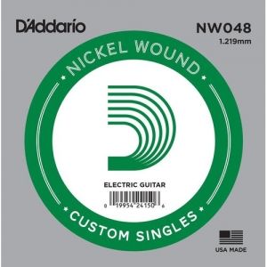 Daddario NW048. Cuerda de guitarra el&eacute;ctrica