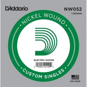 Daddario NW052. Cuerda de guitarra el&eacute;ctrica