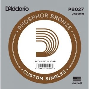 Daddario PB027. Cuerda entorchada guitarra ac&uacute;stica