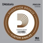 Daddario PB029. Cuerda entorchada guitarra acústica