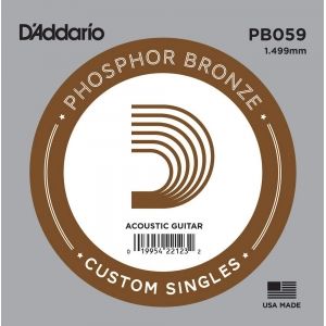 Daddario PB059. Cuerda entorchada guitarra ac&uacute;stica