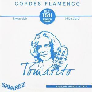 Cuerda 1&ordf; (Mi) Savarez Tomatito T51J. Tensi&oacute;n fuerte