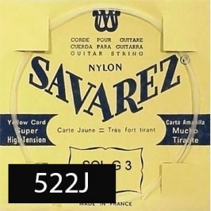 Cuerda 2&ordf; (Si) Savarez 522J. Tensi&oacute;n fuerte