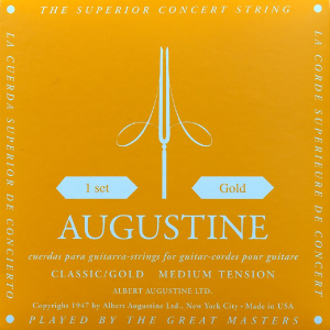 Augustine Classic Gold, Cuerdas guitarra cl&aacute;sica