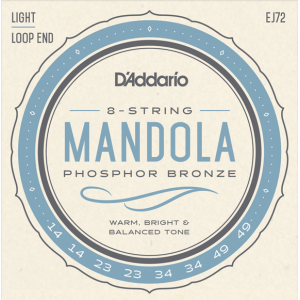 Cuerdas para Mandola Daddario EJ72 Phosphor Bronze