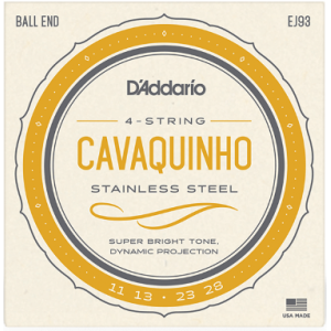 Juego de cuerdas para Cavaquinho Daddario EJ93