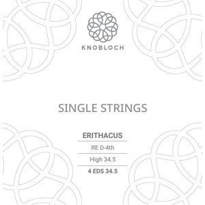 Cuerda 4&ordf;-Re Knobloch Erithacus Double Silver 4EDS34.5 Fuerte