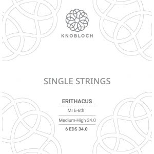 Cuerda 6&ordf;-Mi Knobloch Erithacus Double Silver 6EDS34.0 Media/Fuerte