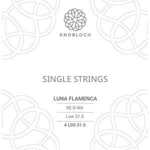 Cuerda 4&ordf;-Re Knobloch Luna Flamenca 4 LDS 31.5 Baja