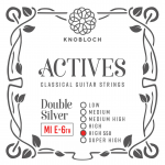 Cuerda Knobloch 6&ordf;-Mi. 556ADS Double Silver. Tensi&oacute;n fuerte+ 36.5
