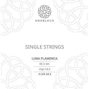 Cuerda 4&ordf;-Re Knobloch Luna Flamenca 4 LDS 34.5 Fuerte