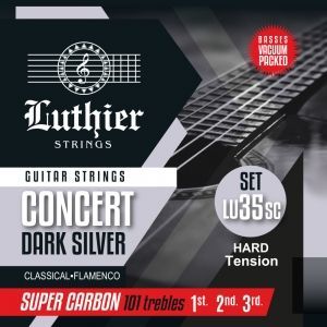 Luthier 35SC Super Carbon Dark Silver.
