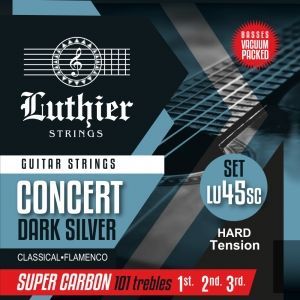 Luthier 45SC Super Carbon Dark Silver.