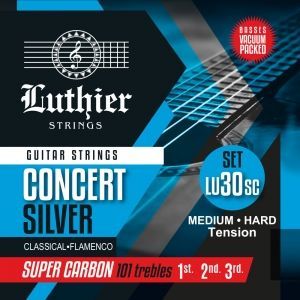 Luthier 30SC Super Carbon Concert Silver.