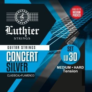 Luthier 30 Concert Silver. Tensi&oacute;n media-fuerte