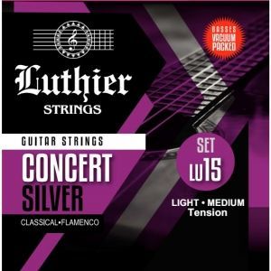 Luthier 15 Concert Silver. Tensi&oacute;n media-baja