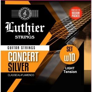 Luthier 10 Concert Silver. Tensi&oacute;n baja