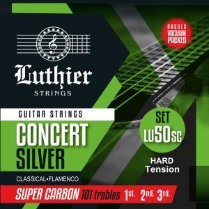 Luthier 50SC Super Carbon Concert Silver. Fuerte